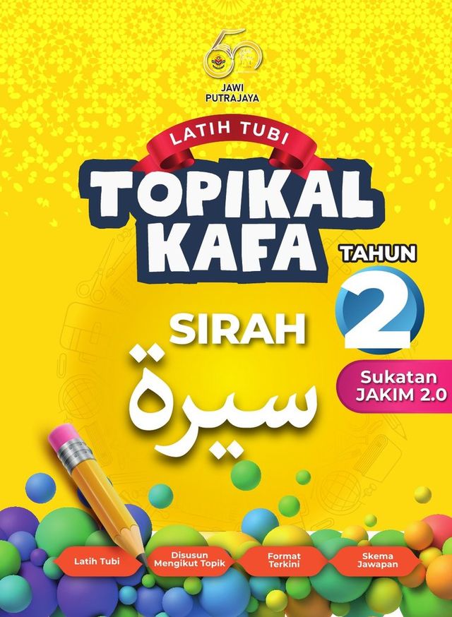 Kulit buku Topikal KAFA Sirah Tahun 2