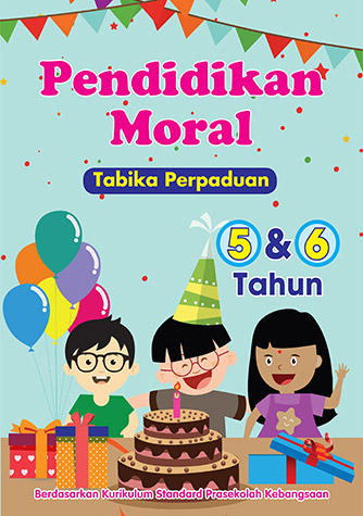 Kulit buku Pendidikan Moral 5 & 6 Tahun