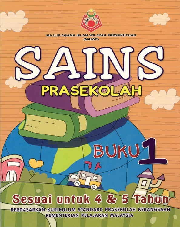 Kulit buku Sains Prasekolah Buku 1